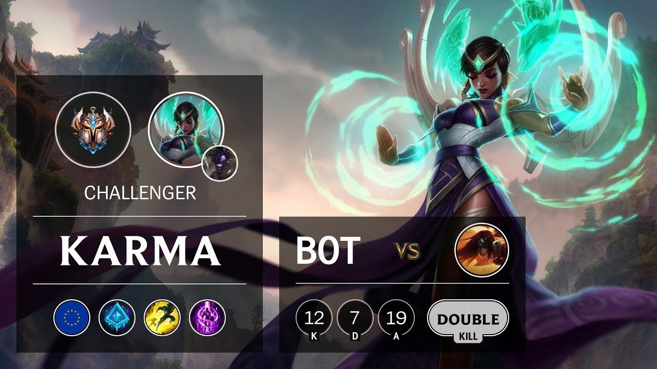 Karma Bot vs Sivir - EUW Challenger Patch 9.15