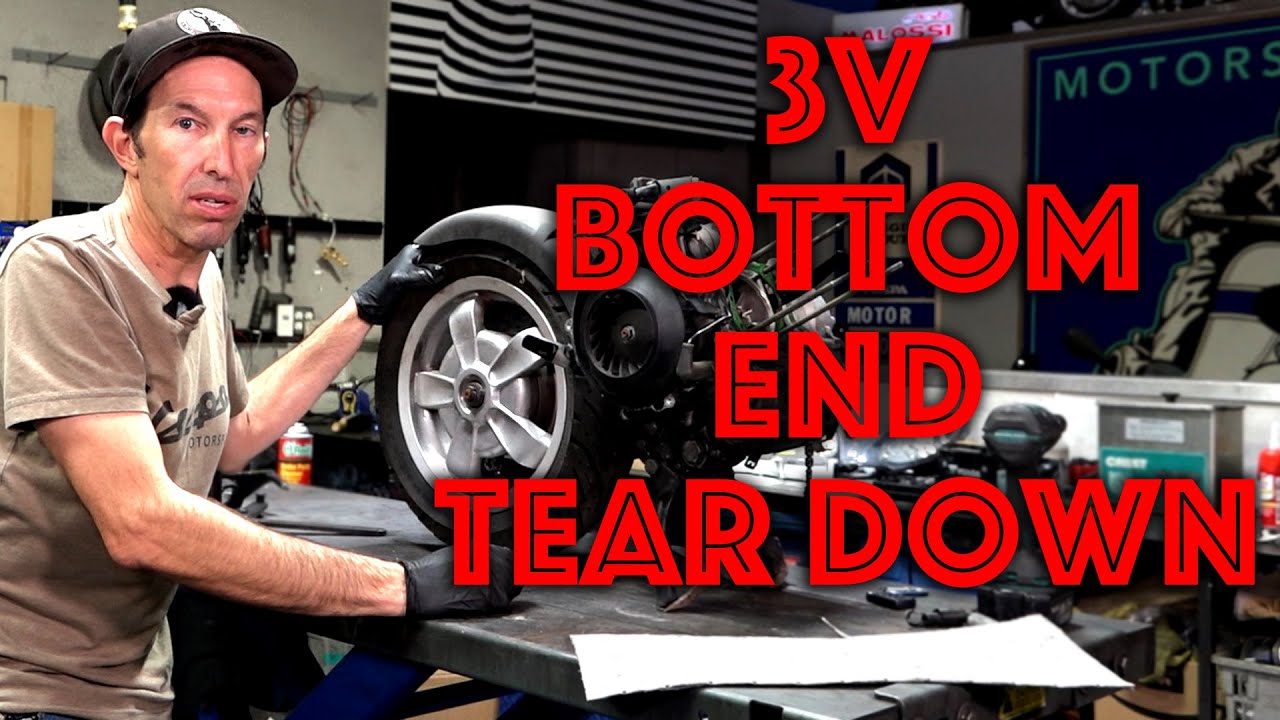 Disassembling Bottom End on a Vespa 150 3V Engine Primavera/Sprint