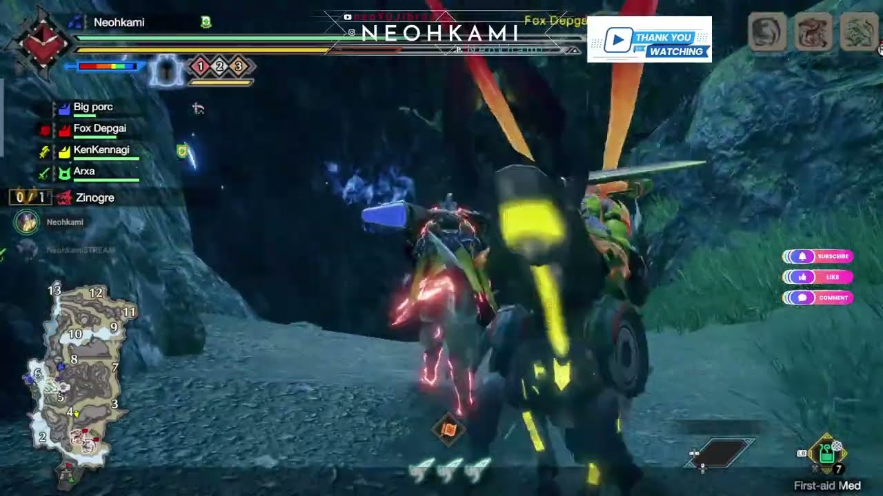 VOD MHR  #22 -Enfin un peu de hype avec la partie Sunbreak neohkami @Foxribb - (Monster Hunter rise)