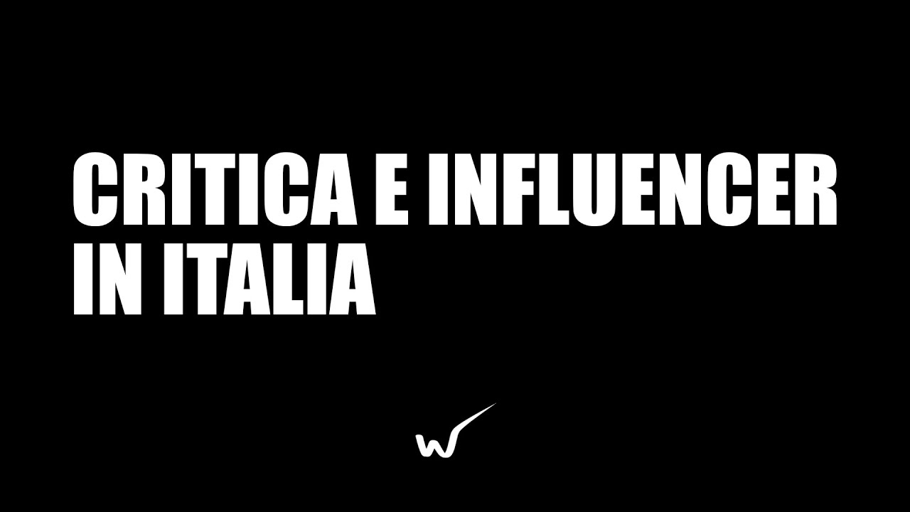 Critica e influencer in Italia (possiamo fidarci?) - Sul conflitto di interessi