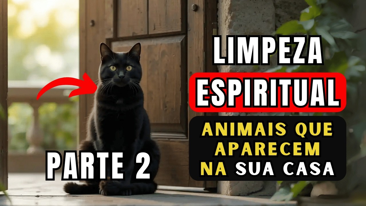 Parte 2 Significado ESPIRITUAL dos animais que aparecem na sua CASA!