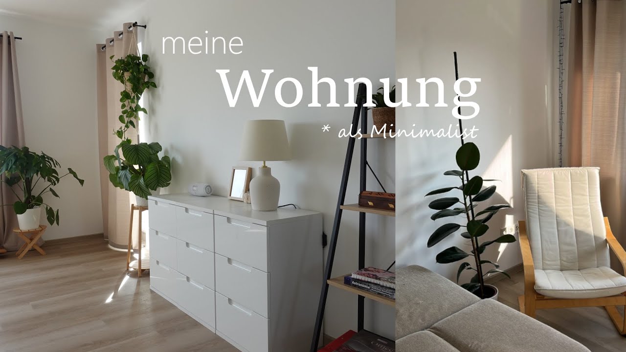 ROOMTOUR meine MINIMALISTISCHE Wohnung | Update +  künftige Änderungen