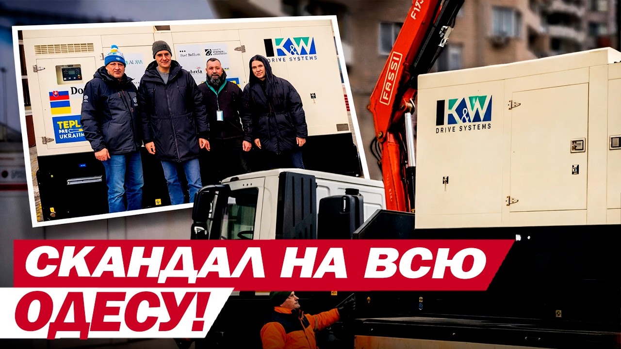 ПРИВЕЗЛИ ГЕНЕРАТОР, сфотографували й ЗАБРАЛИ ГЕТЬ! Одесити без світла Б’ЮТЬ НА СПОЛОХ!