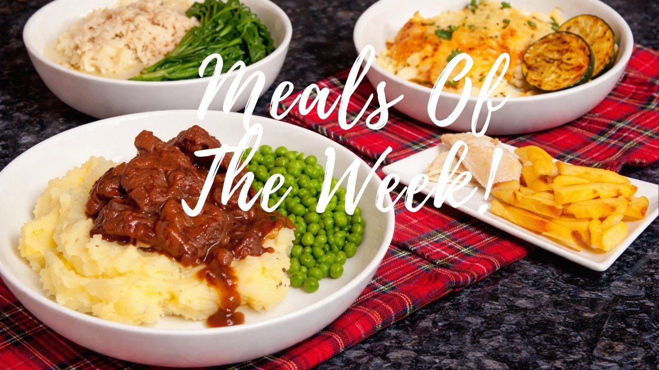 Meals Of The Week Scotland | UK Family Dinners :) 9th - 15th of January