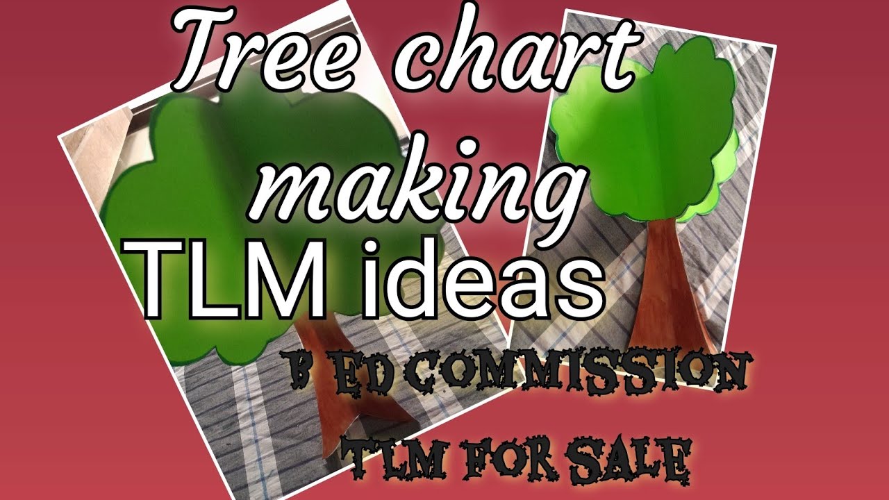Tree chart making ideas/How to make tree chart/B ed commission/ TLM ideas