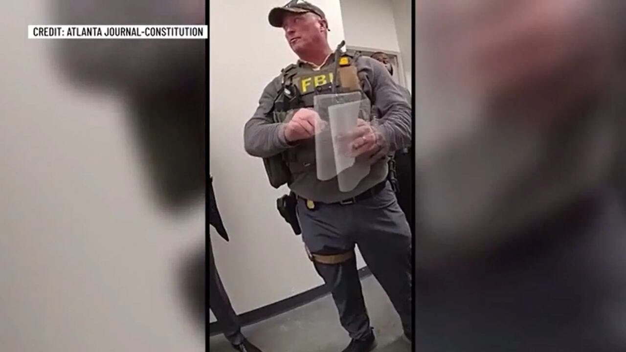 Body camera video shows initial moments of FBI raid at Fulton County elections hub
