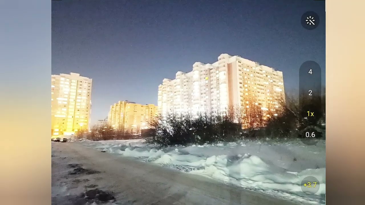Звёздное небо февраля