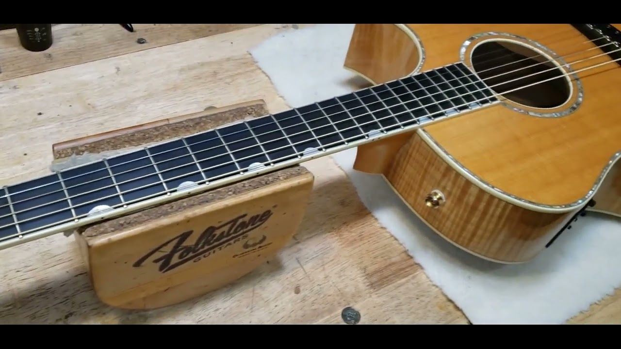 Doyle Dykes DDSM Taylor Guitar Refret