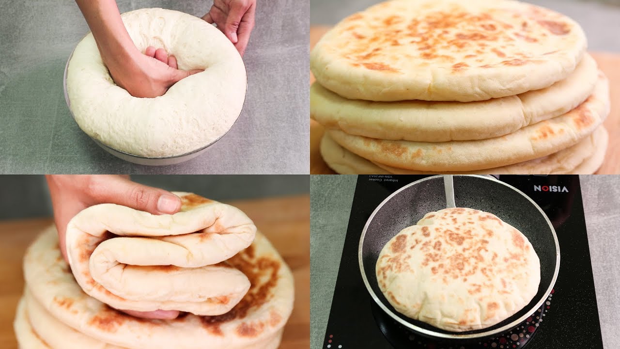 EGGLESS BUTTER NAAN RECIPE IN PAN I WITHOUT TANDOOR OR OVEN