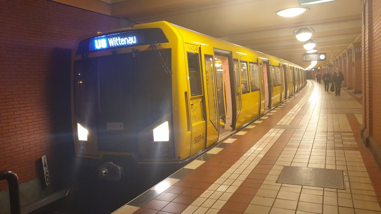 U-Bahn Berlin|Mitfahrt im H01 auf der U8 von Boddinstra&szlig;e bis Rathaus Reinickendorf