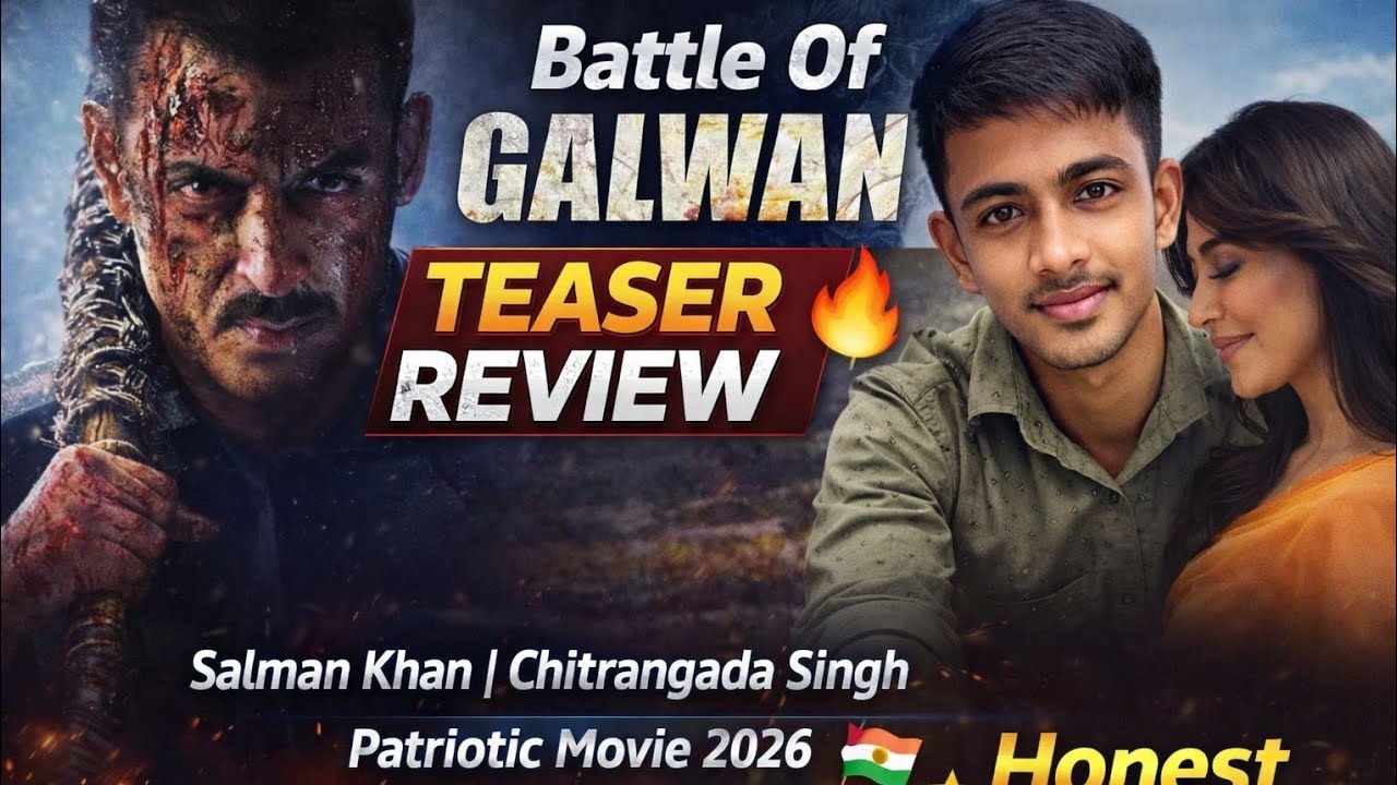Battle Of Galwan Teaser Review 🔥 | Salman Khan | Chitrangada Singh| Patriotic Movie 2026 | Main Hoon