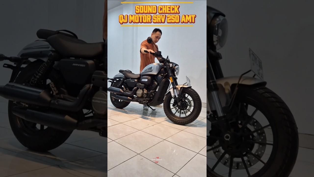 ASMR and Sound Check QJ Motor SRV 250 AMT 