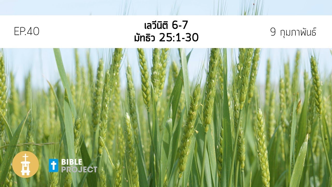 Bible Project 365 วันที่ 9  กุมภาพันธ์ EP.40