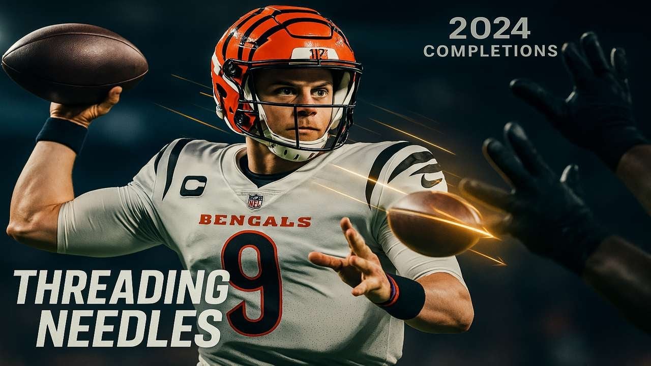 Joe Burrow Threading Needles &ndash; Every Tight Window Completion in 2024