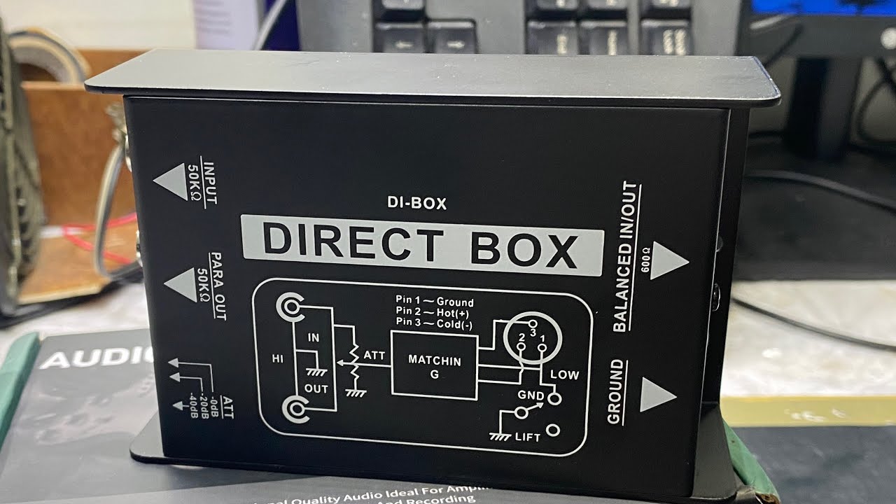 Passive DI Box ราคาถูก ใช้งานได้จริงไหม? ไปดู!