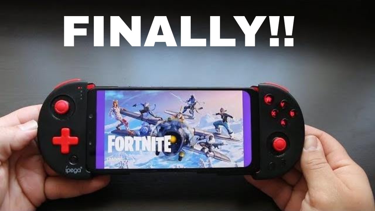 Fortnite Mobile With Controllers!!