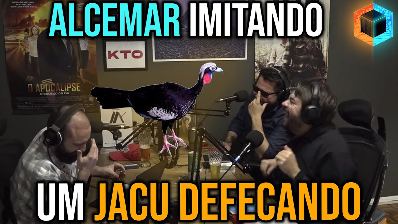 Alcemar imita um Jacu defecando | Cortes do Caixa Preta