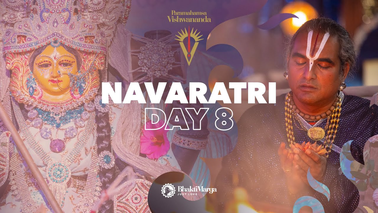 Navaratri 2025 - Maha-Gauri (Day 8) | Bhakti Marga LIVE Event