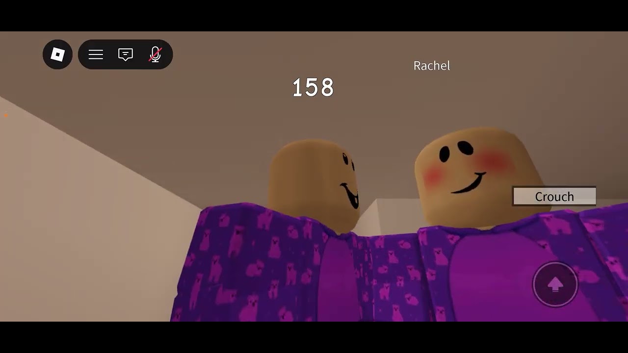 Playing NANNY with  Rachel 
