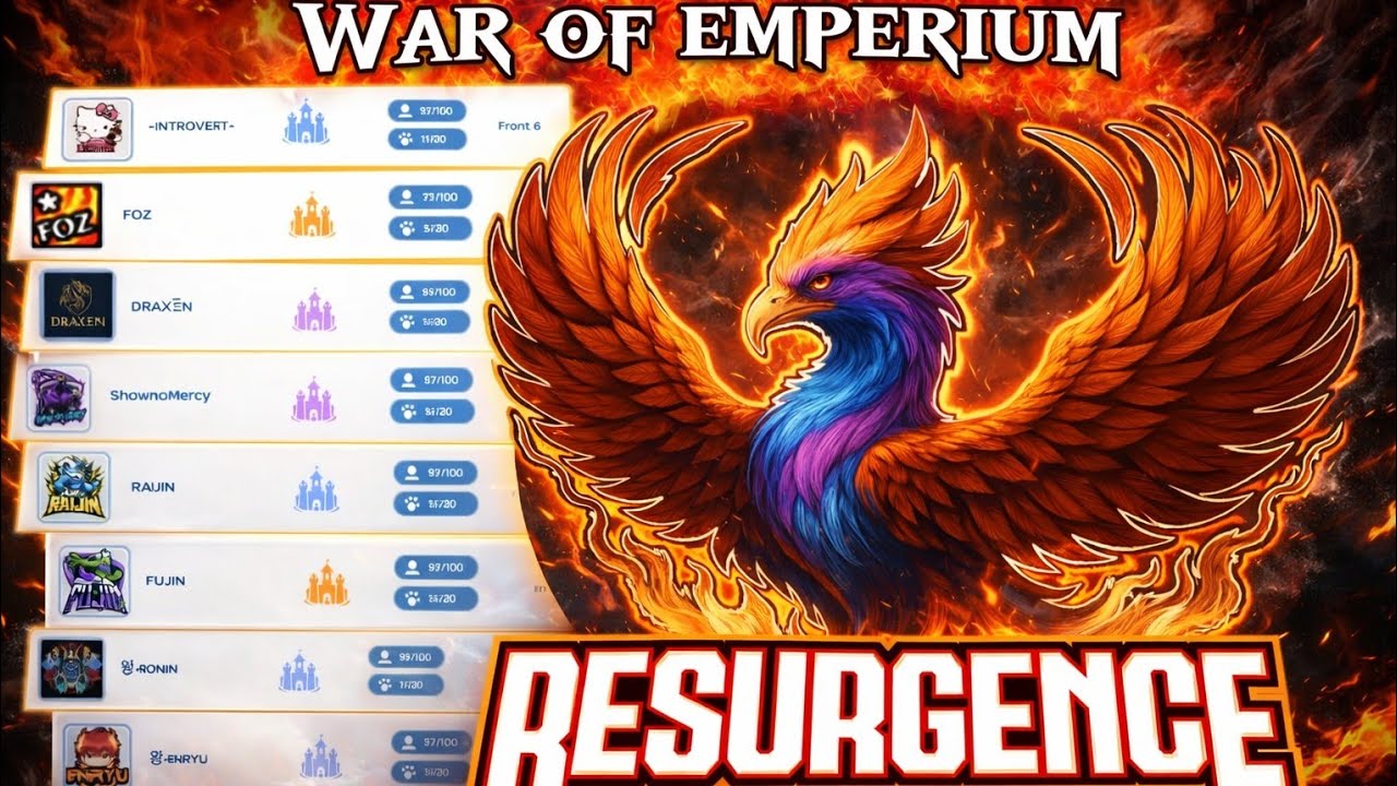 RESURGENCE WOE ft. ENRYU•RAIJIN•FUJIN•FOZ•INTROVERT•DRAKEN•RONIN•ShowNoMercy