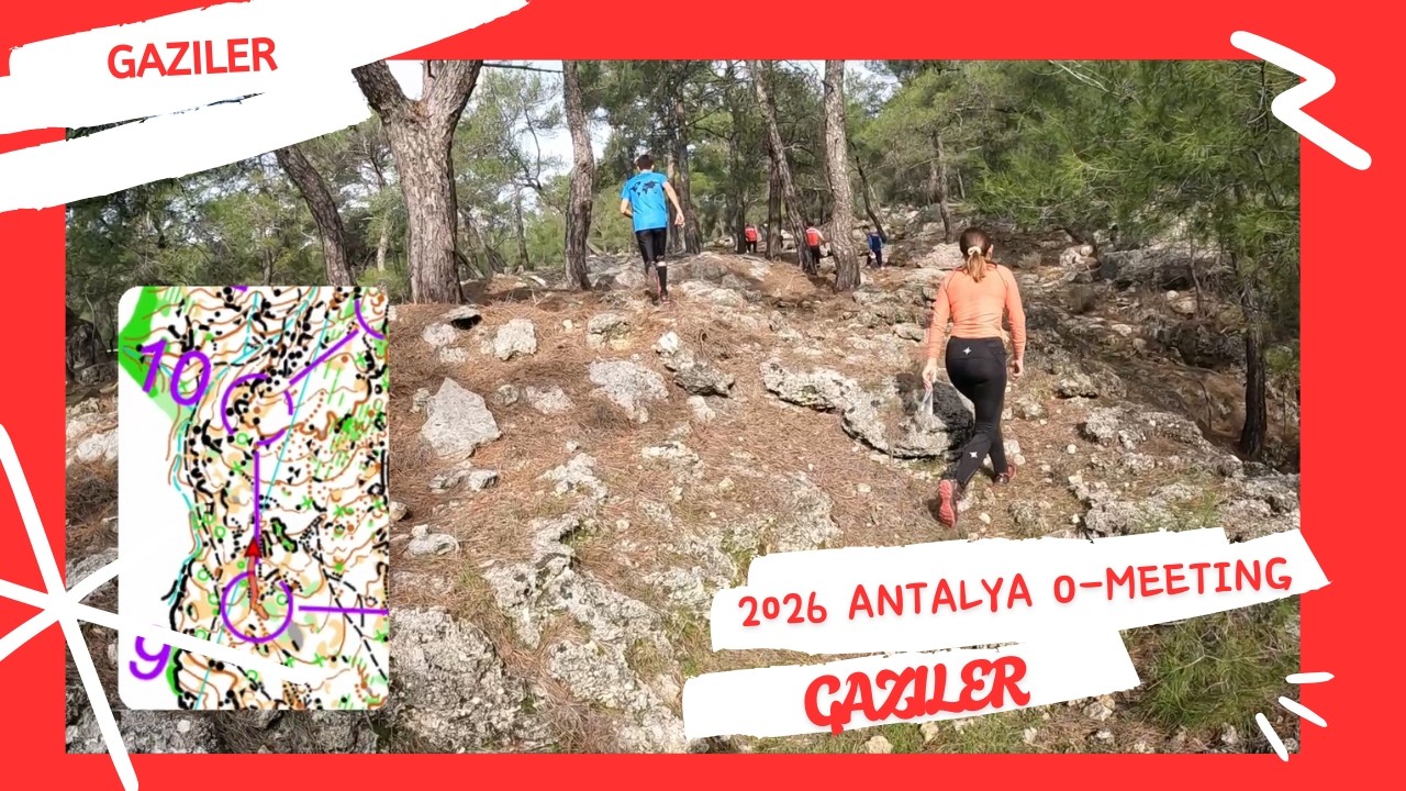 2026 Antalya O-Meeting Day 5 T8 || Gaziler, Türkiye🇹🇷 || Headcam Orienteering
