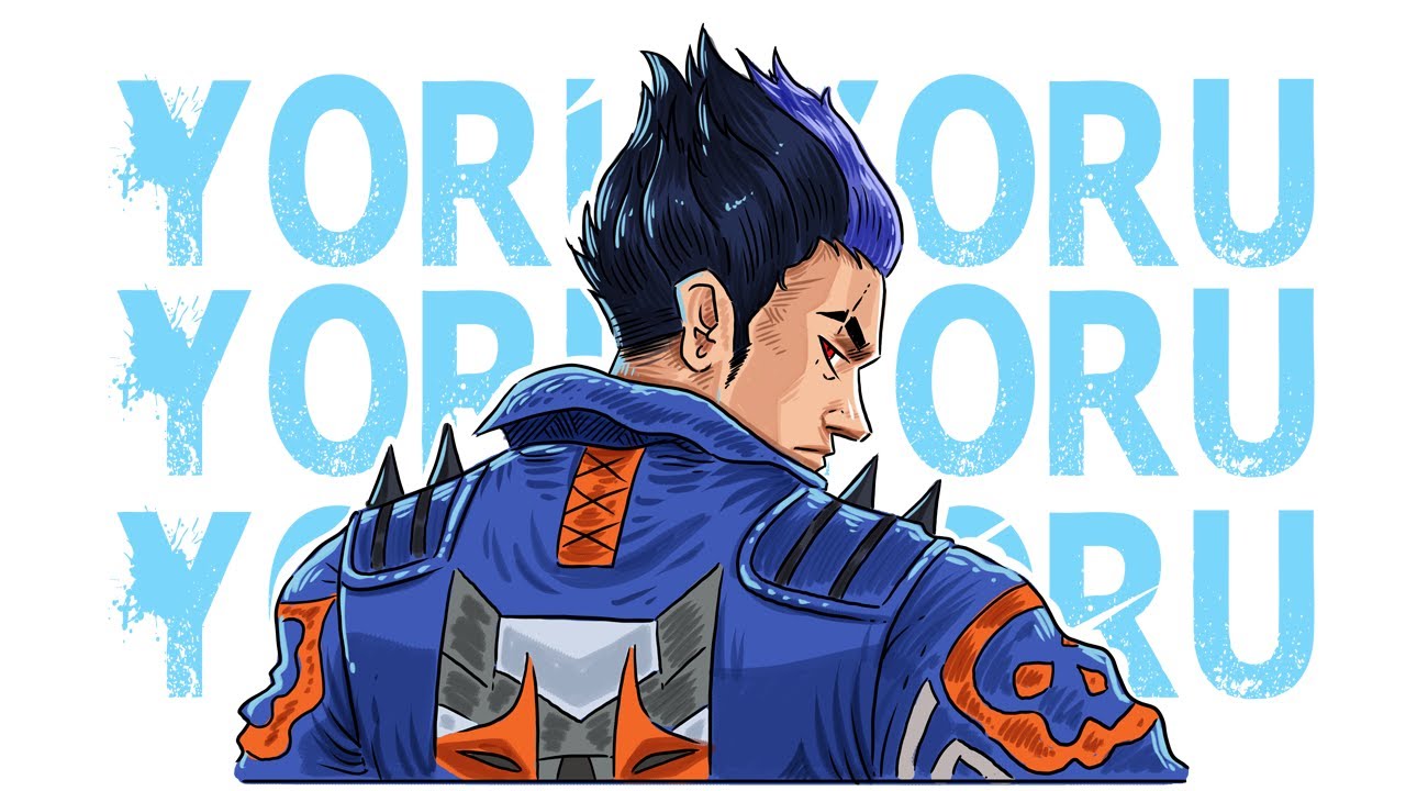 how to draw Yoru | Valorant