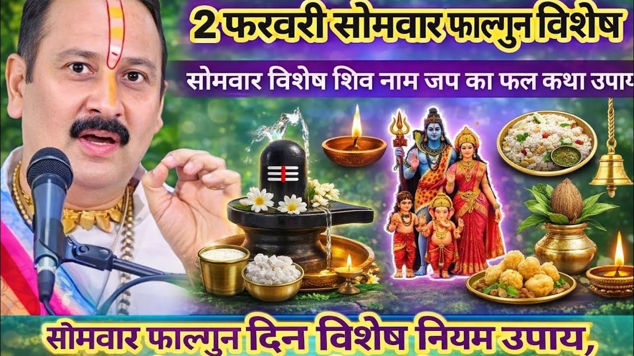 2 फरवरी के सोमवार फाल्गुन प्रतिपदा तिथि। सोमवार विशेष  उपाय विवाह, धन, वैभव की कमी प्रदोष व्रत उपाय