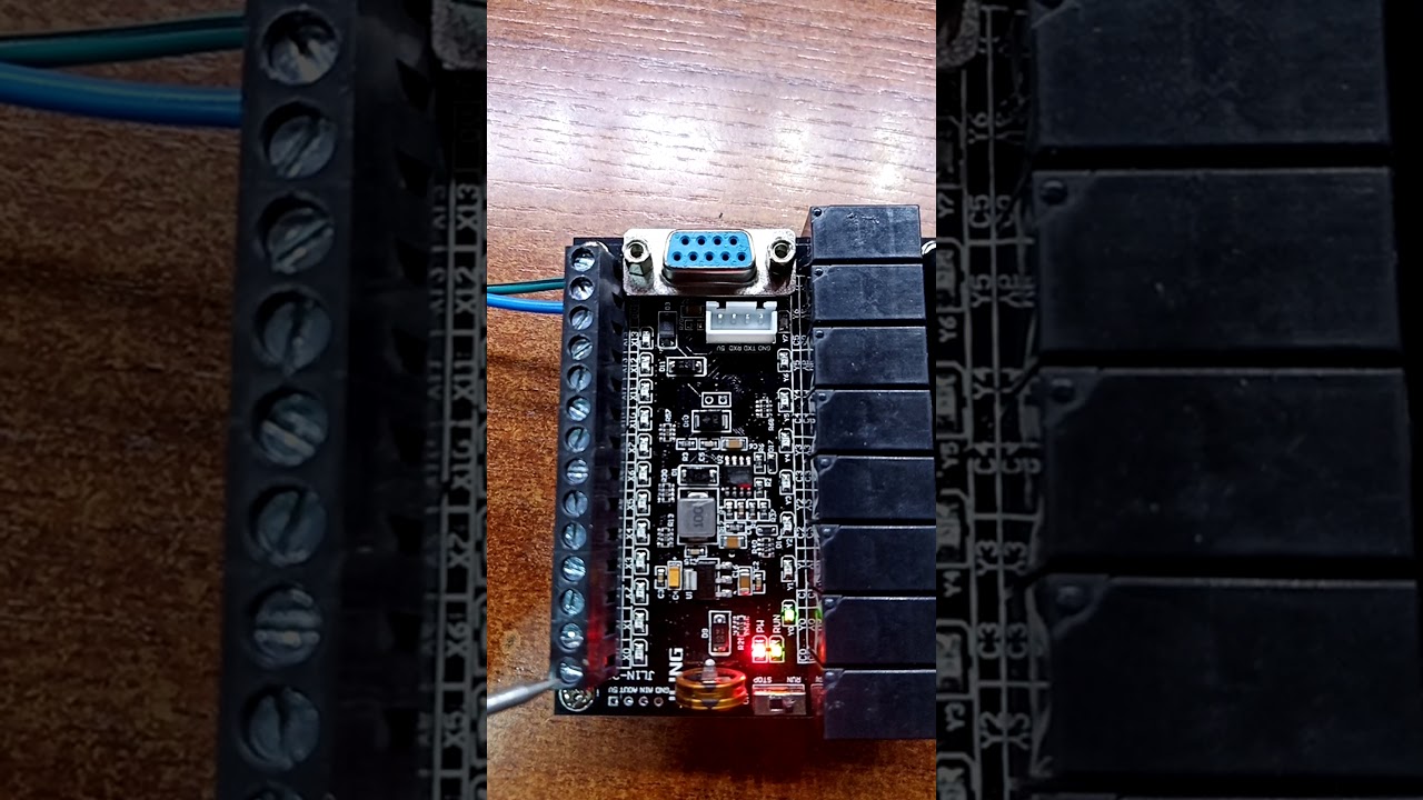 FX1N автоматизация управления калорифером