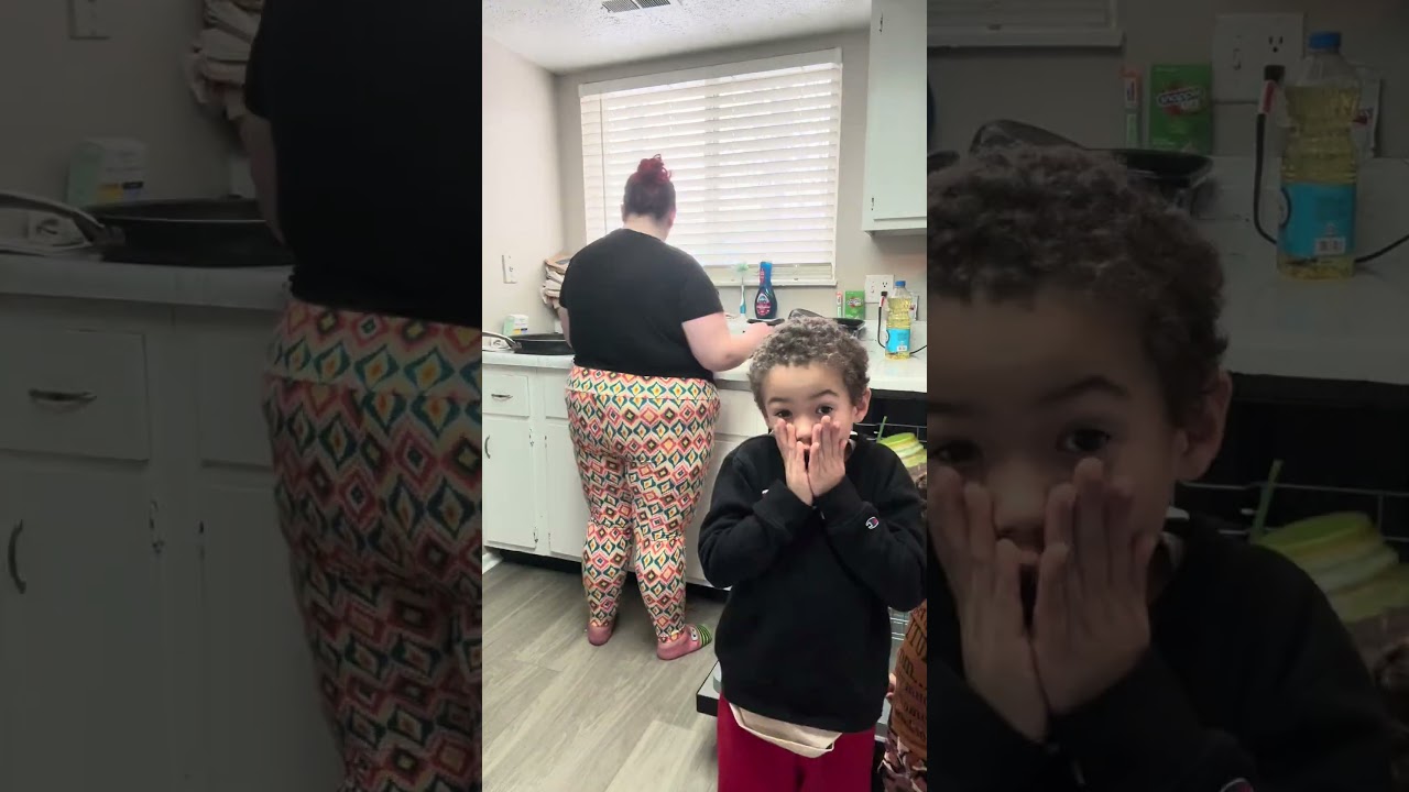 Kitchen clean vlog as a working mom