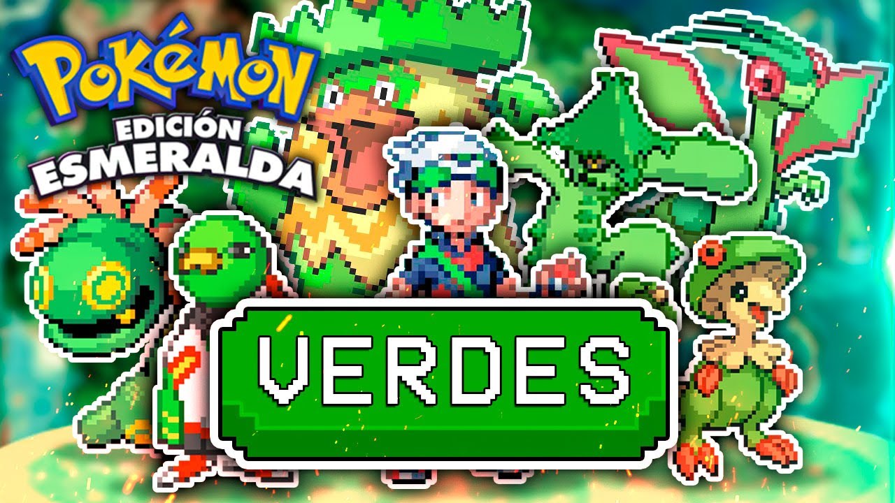 &iquest;Puedo COMPLETAR Pok&eacute;mon Esmeralda con SOLO POKEMON VERDES?