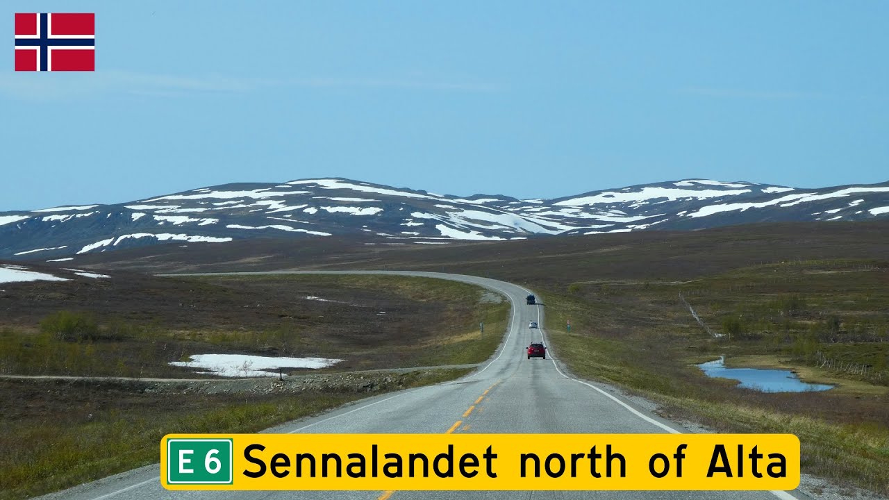 E6 north of Alta, Northern Norway