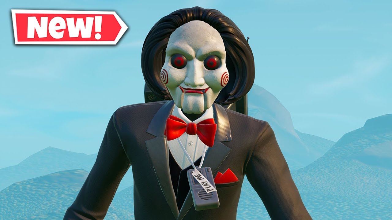 NEW BILLY Skin Gameplay In Fortnite! (SAW)