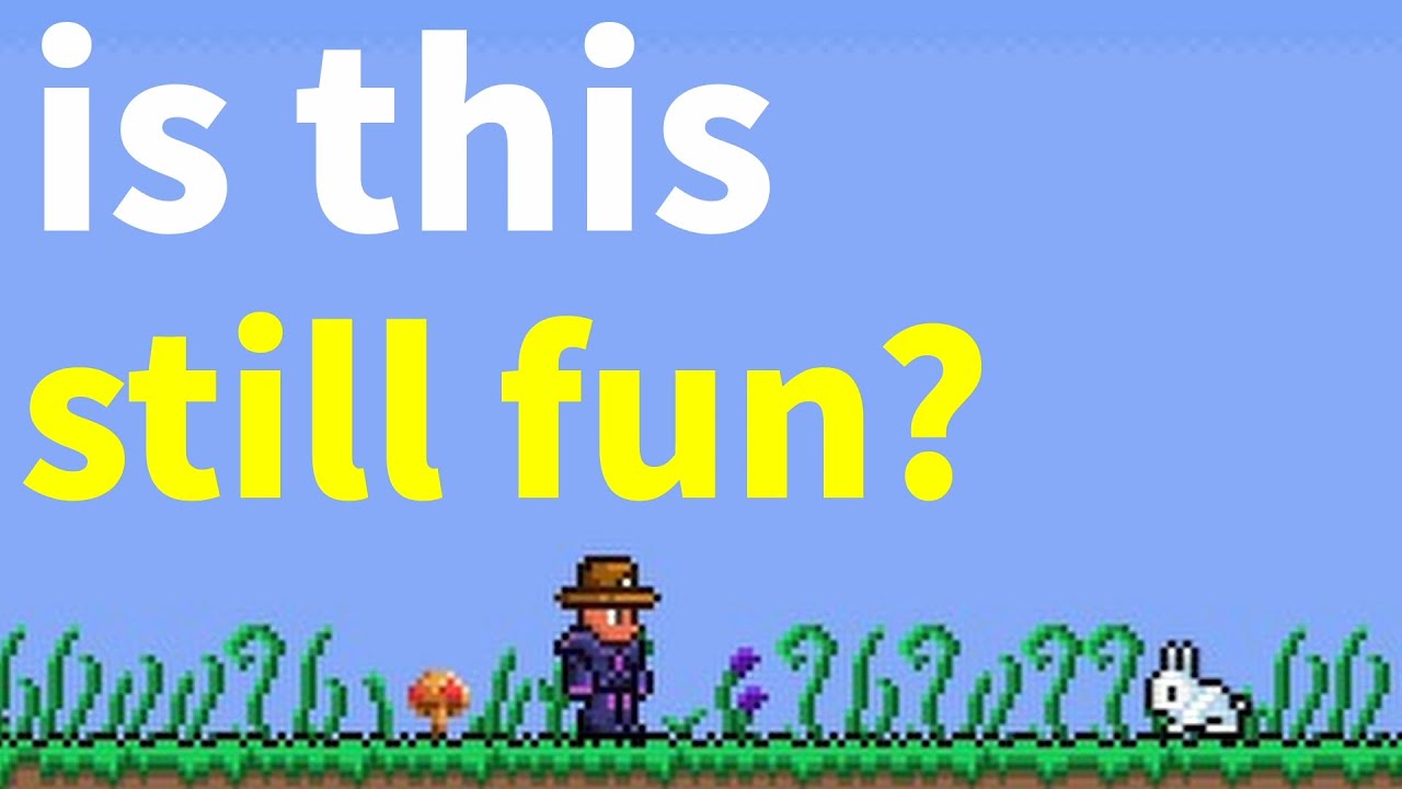 I Played Terraria 1.0.6 in 2025 Here's What Happened