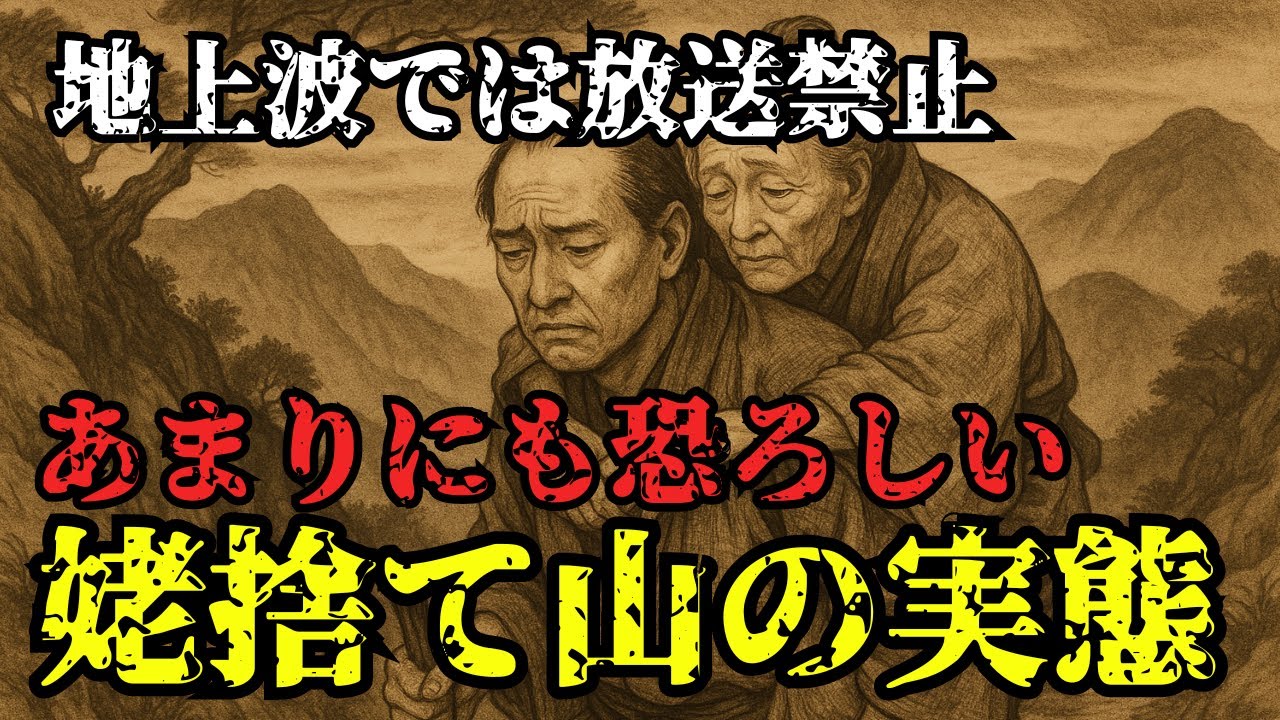 姥捨て山の真実とは？日本各地に残る衝撃の伝承【 歴史 日本史 】