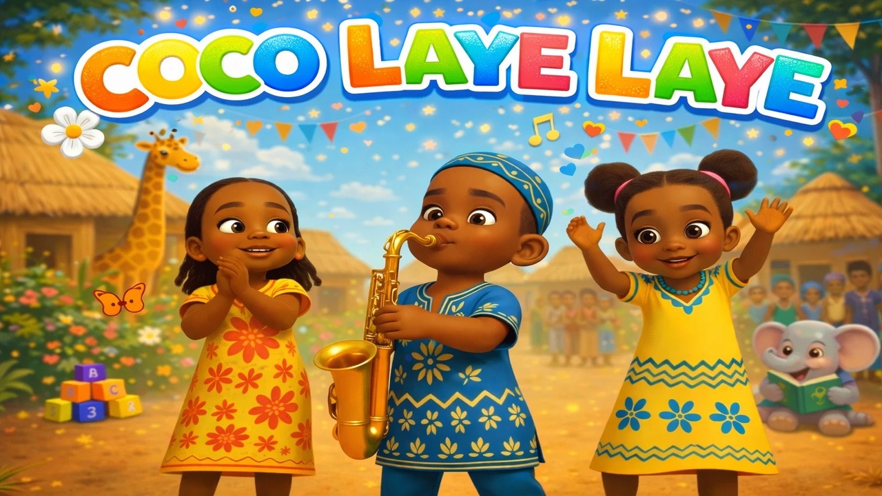 Coco Laye Laye – Comptine Wolof pour Enfants | Chanson Africaine Kids
