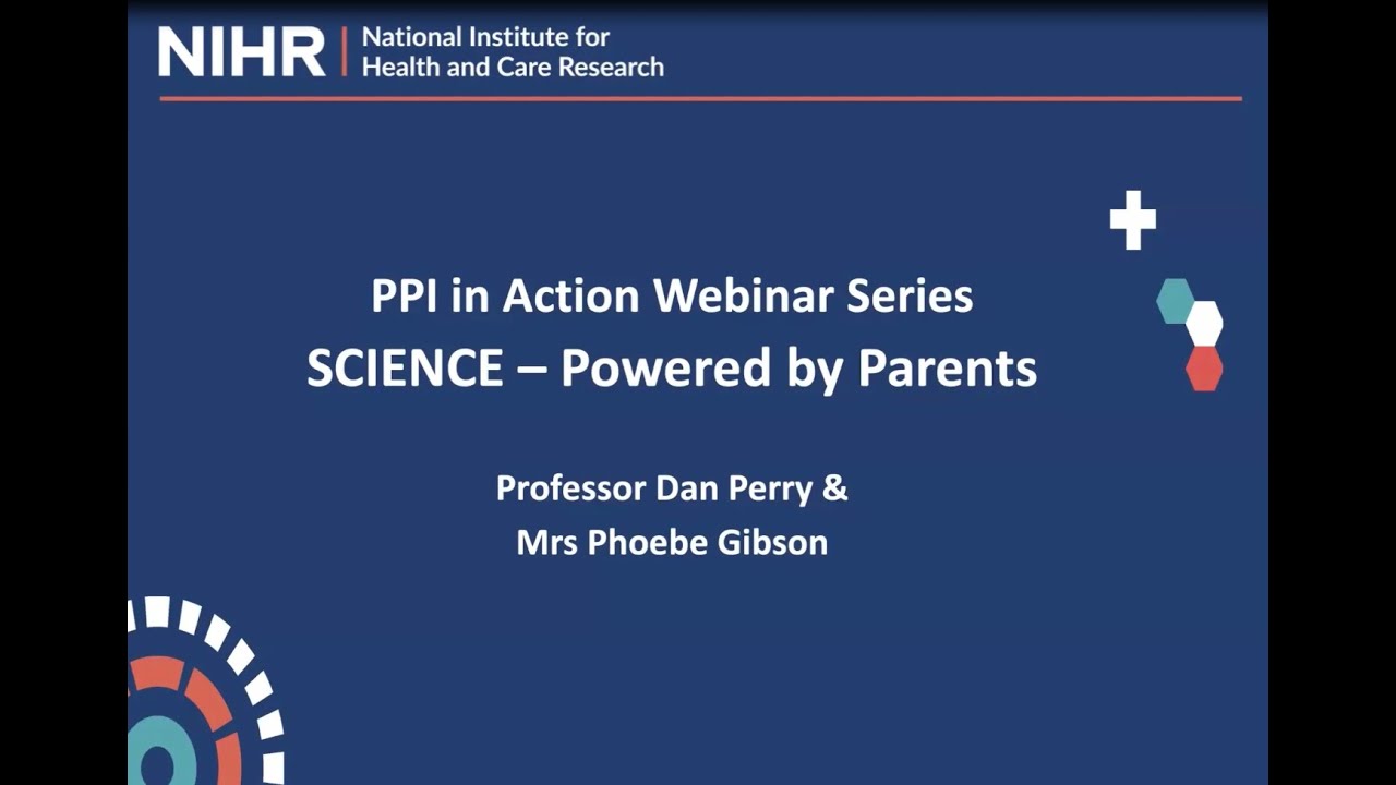 PPI in Action Webinar: SCIENCE - Powered by Parents