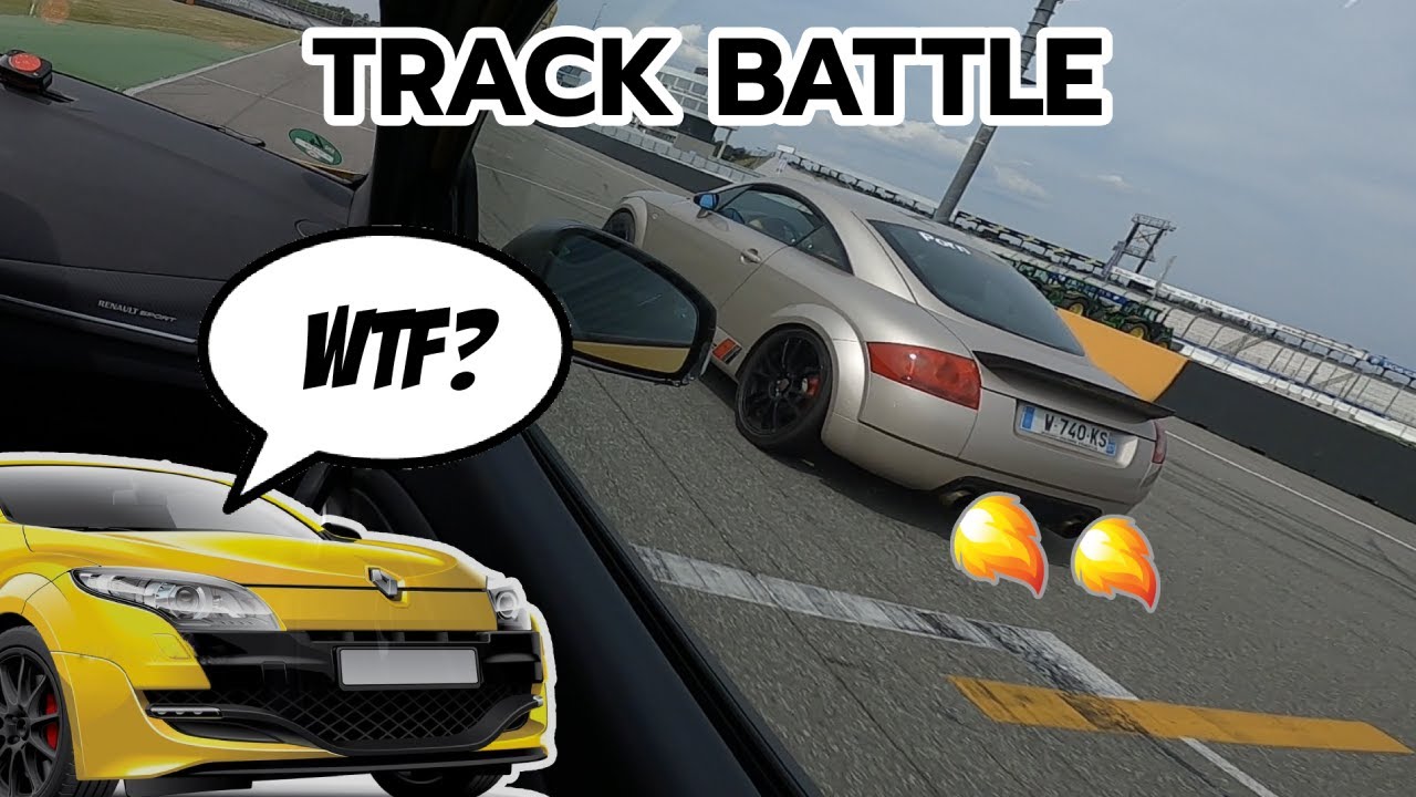 Renault Megane RS vs. TUNED Audi TT @ Hockenheimring Track day