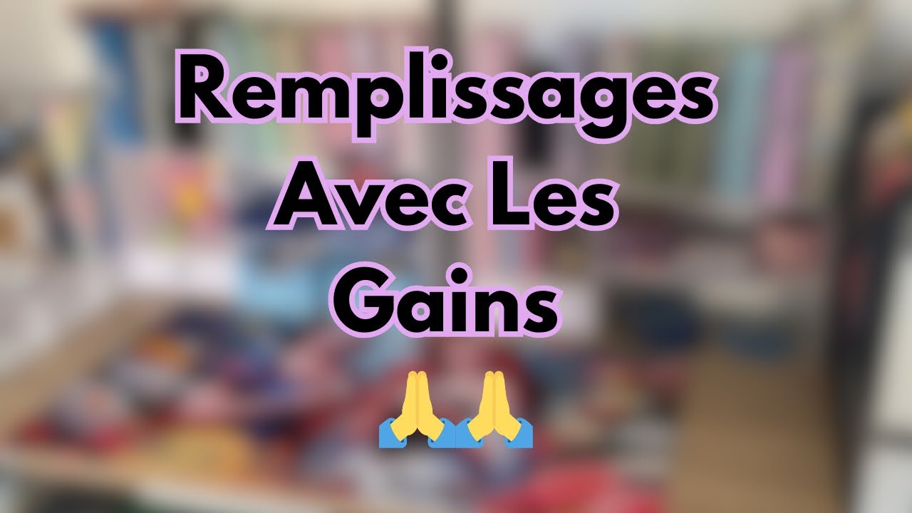 🩵On Remplit Les Classeurs Des Gains🤩🤩🩵