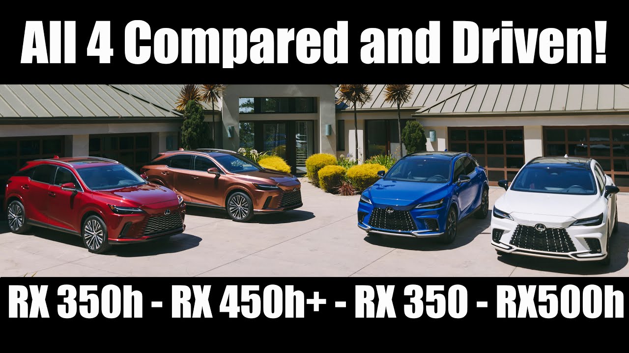 Review: 2023 Lexus RX - All 4 Versions Compared and Driven!