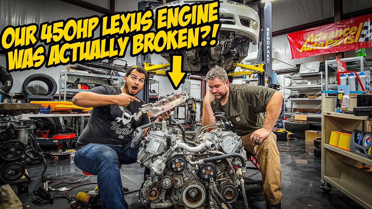 Our Rare 450HP Lexus Engine Was ACTUALLY BROKEN (Because Of 1 STUPID Mistake From The Factory)