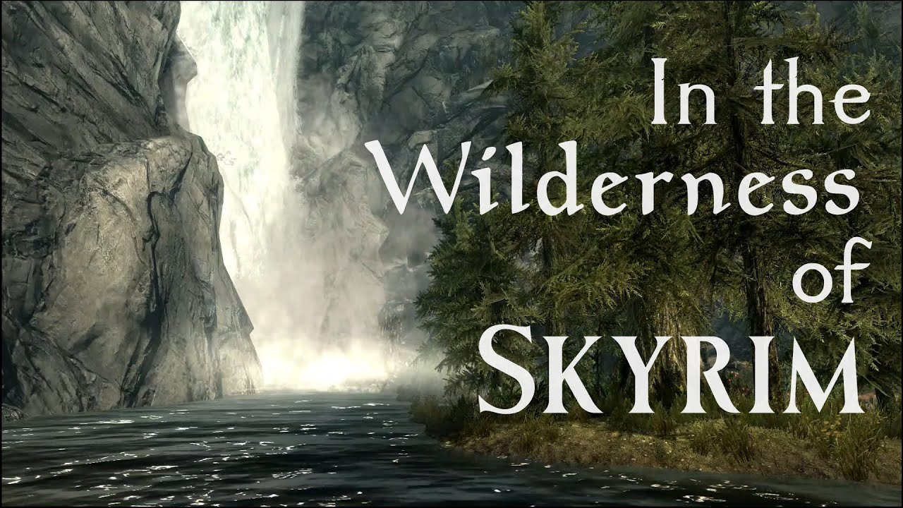 In the Wilderness of Skyrim I (Nature Fantasy Ambience, No Music)