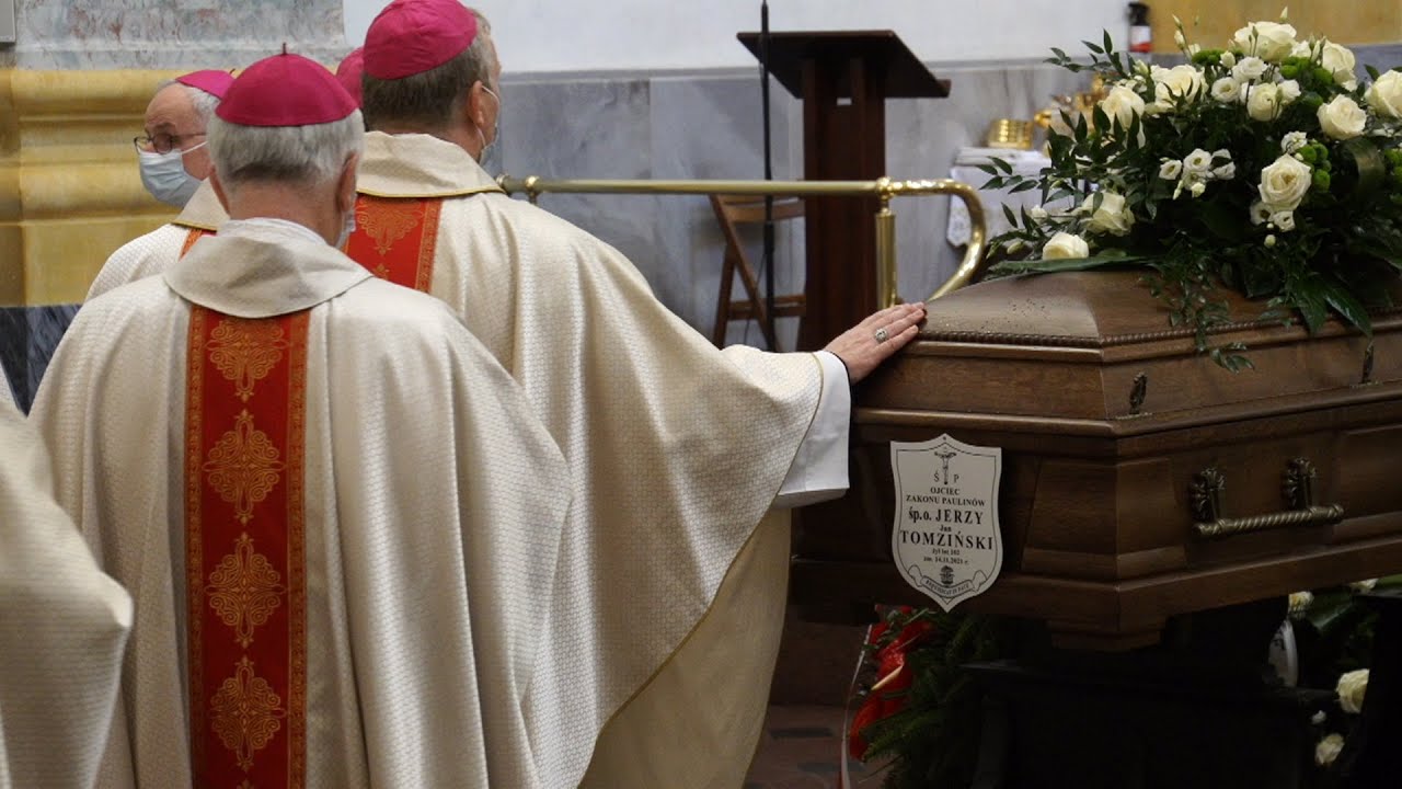 Pogrzeb śp. o. Jerzego Tomzińskiego
