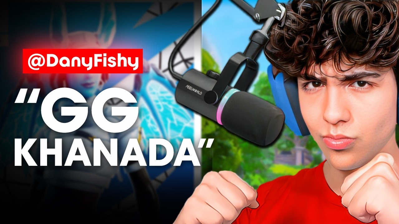 Khanada Pelea vs DanyFishy En Cashcup || Nakko vs Mongraal 🔥