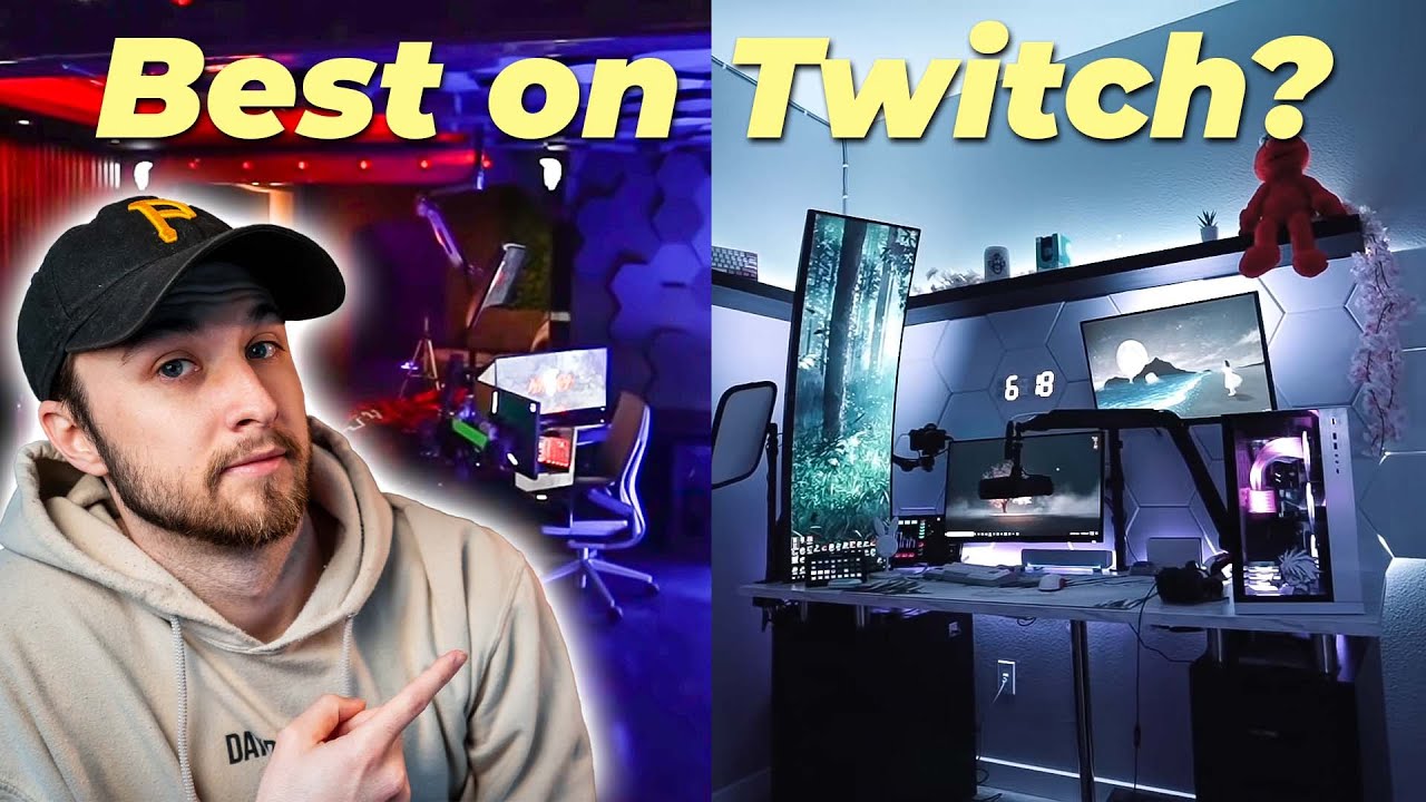 Reacting to POPULAR STREAMERS Stream Setups (ft. @loughh , @NICKMERCS , @NickEh30 , @SymfuhnyTV )