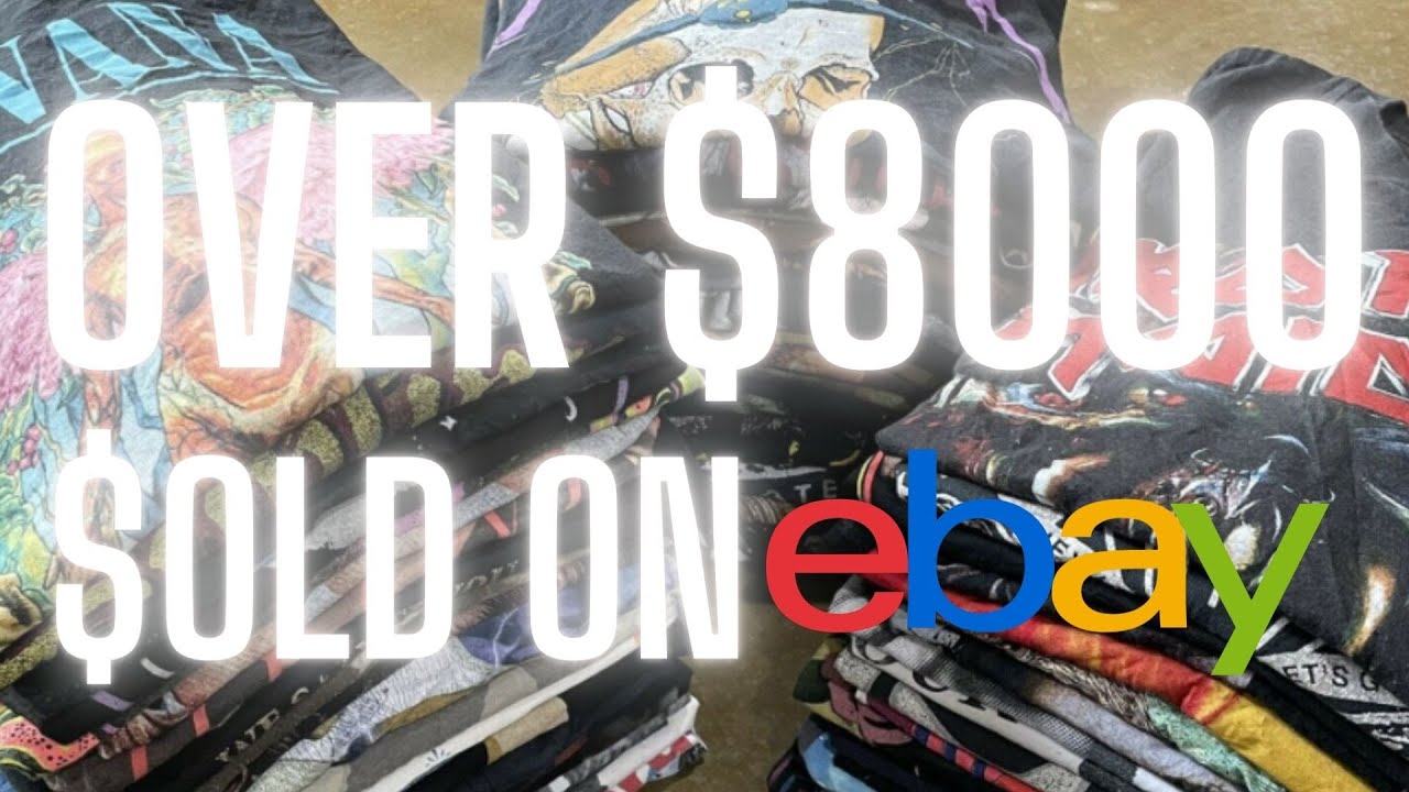Over $8000 in Vintage T-Shirts SOLD THIS WEEK on eBay!