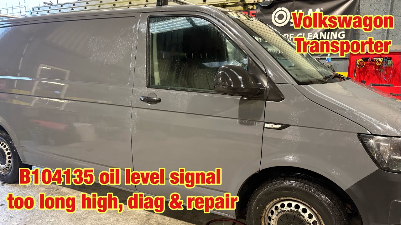 Volkswagen Transporter, B104135, сигнал датчика уровня масла слишком длинный и высокий 🤔🤔