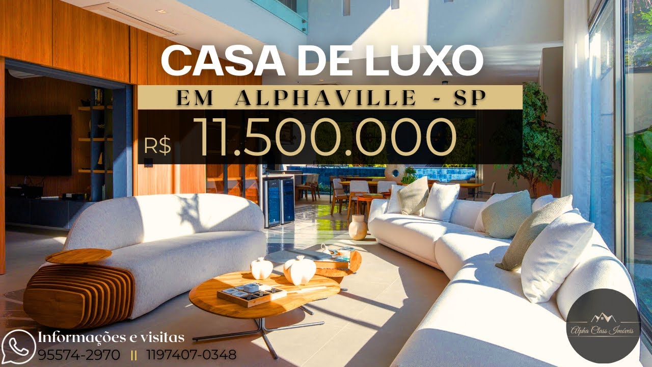 ALPHACLASS IMÓVEIS EM ALPHAVILLE | TAMBORÉ - SP - R$ 11.500.000