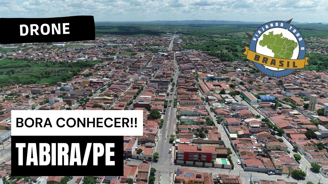 Tabira/PE - Drone - Viajando Todo o Brasil
