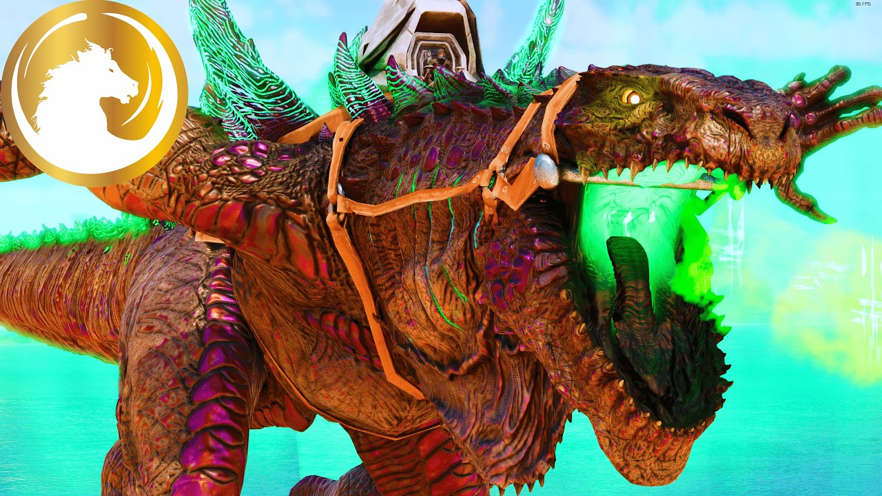 ARK’a 1990’ların Godzilla’sı Geldi! Atom Nefesiyle Her Şeyi Yok Ettim!