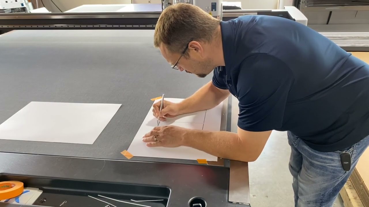 Matrix / Counter Cut for Folding Carton Production on Kongsberg X-Table